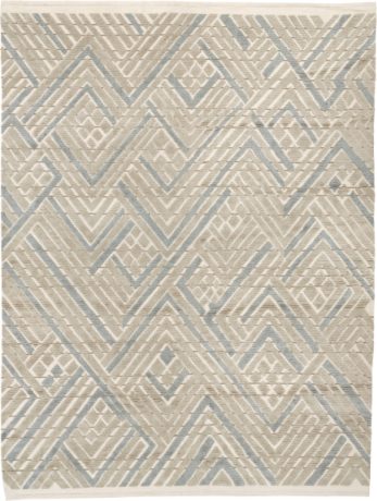 Romb, Swedish Pile carpet, China, circa 2006, 11'10" x 8'11", ref 16863