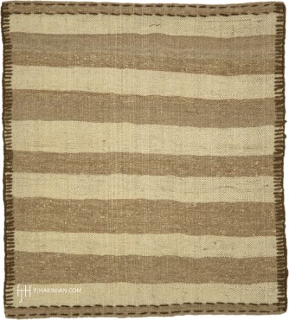 VINTAGE KILIM COMPOSITION carpet, Iran, circa 1940, 2'2" x 2'0", ref 17469