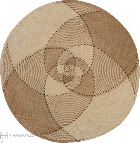 Woven Mat, South America, circa 2009, 2'6" x 2'6", ref 21146