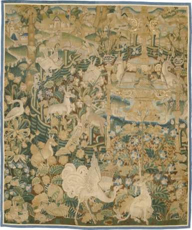 Tapestry, Tournai, 16th Century, 9'3" x 7'8", ref 22016