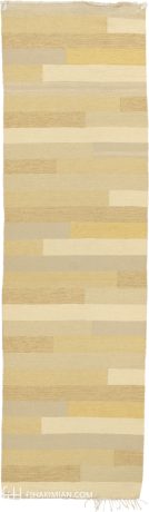 Swedish Flat Weave carpet, Sweden, circa 1950, 9'10" x 2'10", ref 22045