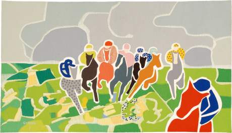 Wall Hanging, France, circa 1960, 3'6" x 6'2", ref 22073