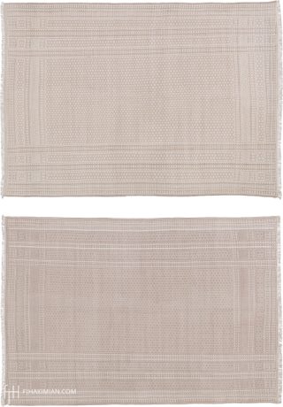 Persian Flat Weave carpet, Persia, 12'7" x 8'10", ref 22134