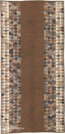 Swedish Flat Weave carpet, Sweden, circa 1950, 21'4" x 10'4", ref 22176