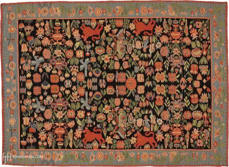 Swedish Wall Hanging & Bed cover, Sweden, circa 1927, 6'5" x 4'8", ref 22255