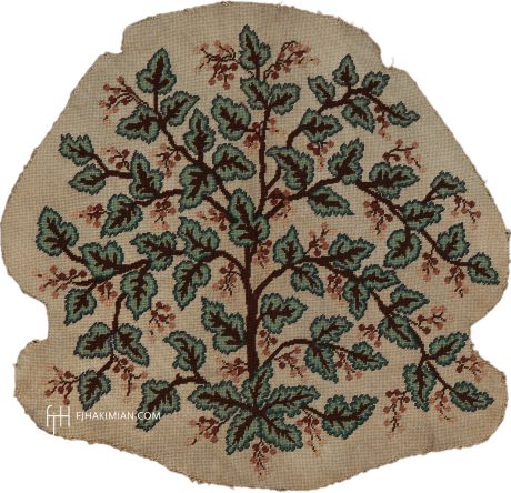 Needlepoint carpet, France, 2'0" x 2'0", ref 22282