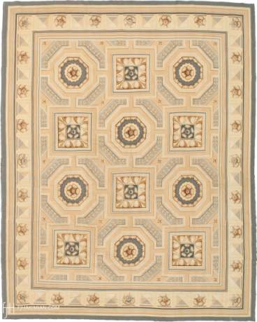 Aubusson, Modern, China, 20th Century, 11'10" x 9'6", ref 22286