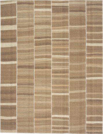 Vintage Kilim Composition carpet, Iran, circa 1940, 15'1" x 11'5", ref 23036