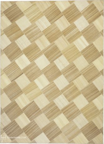 Vintage Kilim Composition carpet, Iran, circa 1940, 17'0" x 12'4", ref 23066