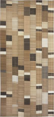 Vintage Kilim Composition carpet, Iran, circa 1940, 39'1" x 18'4", ref 23072