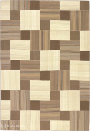 Vintage Kilim Composition carpet, Turkey, circa 1920, 16'0" x 11'0", ref 23163
