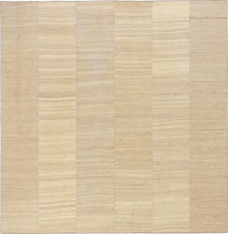 Vintage Kilim Composition carpet, Iran, circa 1940, 12'10" x 12'10", ref 23180