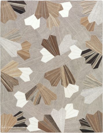 Vintage Kilim Composition carpet, Persia, circa 1940, 11'4" x 8'9", ref 23245