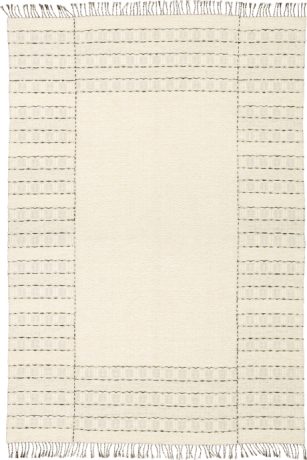 White Stripes (AA) carpet, Sweden, circa 2015, 9'2" x 6'4", ref 26089