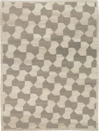 Bow Tie carpet, Nepal, circa 2015, 11'11" x 8'11", ref 26092
