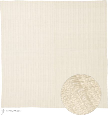 Mohair Carpet, South Africa, ref CS-Mohair Cotton Twist White