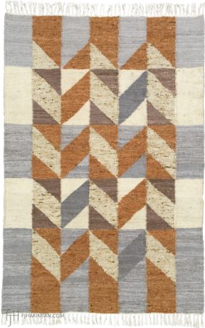 Mohair Carpet, South Africa, circa 2018, 6'10" x 4'7", ref 26577