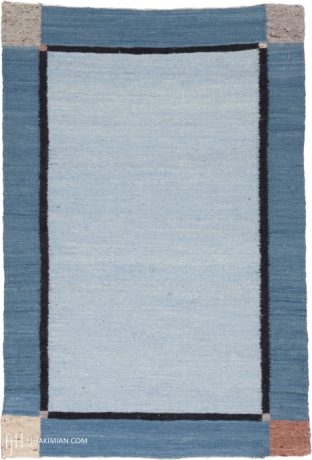 Mohair Carpet, South Africa, circa 2018, 7'0" x 4'9", ref 26585