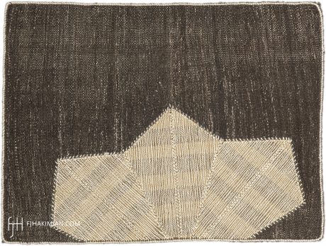 VINTAGE KILIM COMPOSITION carpet, Persia, circa 1940, 2'11" x 2'3", ref 27327