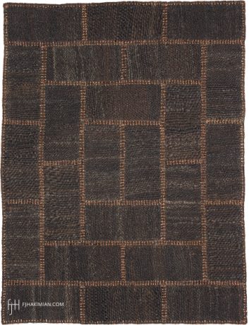 VINTAGE KILIM COMPOSITION carpet, Turkey, circa 1940, 2'1" x 1'7", ref 27661