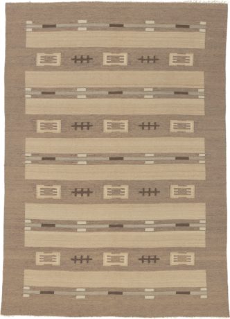 Finnish Flat Weave, Swedish Flatweave carpet, Finland, circa 1935, 11'6" x 8'1", ref 02776