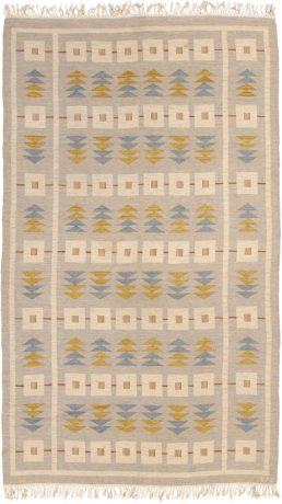 Swedish Flat Weave carpet, Sweden, circa 1950, 11'1" x 6'6", ref 02798