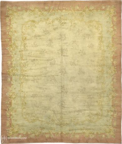 Savonnerie Style carpet, Austria, circa 1910, 13'7" x 11'5", ref 03041