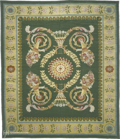 Savonnerie carpet, England, circa 1920, 19'1" x 16'1", ref 03071