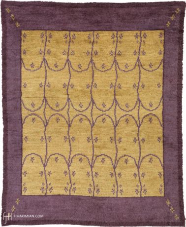 Swedish Pile carpet, Sweden, circa 1940, 11'10" x 9'7", ref 03443