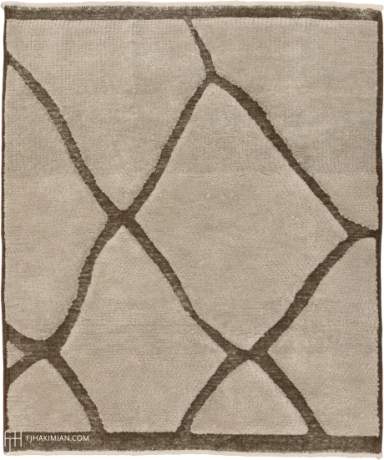 Moroccan Wool Rug, Berber carpet, Morocco, circa 2024, 4'10" x 3'3", ref 371742