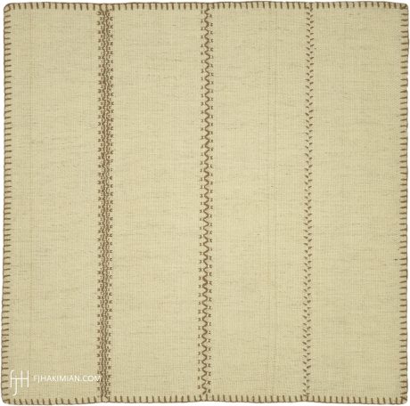 VINTAGE KILIM COMPOSITION carpet, Persia, circa 1940, 2'0" x 2'0", ref 37582