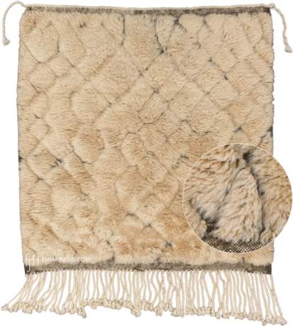 Moroccan Wool Rug, Berber carpet, Morocco, circa 2021, 3'5" x 3'4", ref 67494