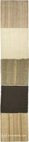 VINTAGE KILIM COMPOSITION carpet, 6'0" x 1'2", ref 67989
