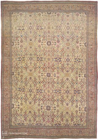 Tabriz carpet, Iran, circa 1880, 20'0" x 13'9", ref 07036