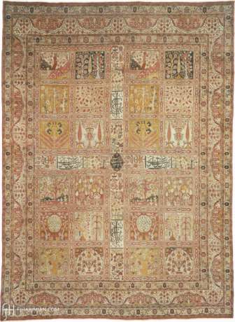 Tabriz, Aubusson carpet, Iran, circa 1890, 16'7" x 12'0", ref 07078