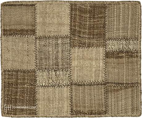 VINTAGE KILIM COMPOSITION carpet, 2'0" x 1'8", ref 77170