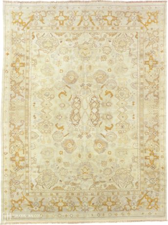 Oushak, Traditional carpet, ref Custom