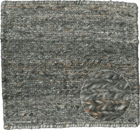 Indoor & Outdoor, Woven Mat, circa 2020, ref FC-XALOC-Mix Grey Ochre