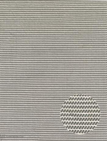 Machine-Woven Fabric, 1'0" x 1'0", ref MU-Fundu 1