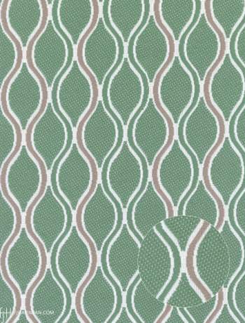 Machine-Woven Fabric, 1'0" x 1'0", ref MU-Unda