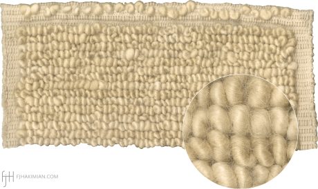 Sardinian Carpet, Sardinia, ref TC-Mohair Sardinia-Oatmeal