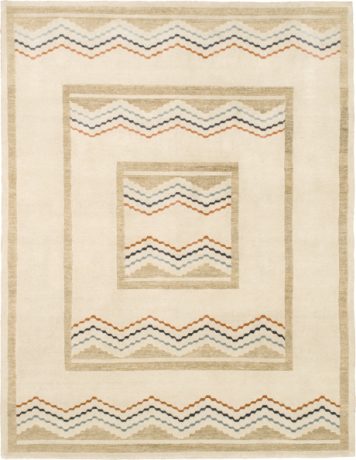 KUVA carpet, Nepal, circa 2017, 8'0" x 6'3", ref 26519
