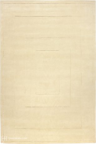 Ruhlmann 1930 carpet, Nepal, circa 2013, 12'1" x 8'1", ref 26065
