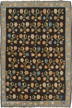 Bessarabian carpet, Eastern Europe, circa 1870, 7'8" x 5'4", ref 02255