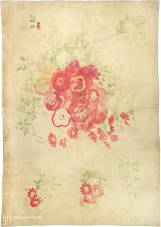 SAVONNERIE carpet, France, circa 1930, 11'8" x 8'1", ref 03033
