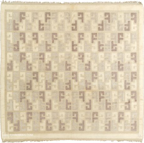 Swedish Pile carpet, Sweden, Mid 20th Century, 9'3" x 8'10", ref 03430