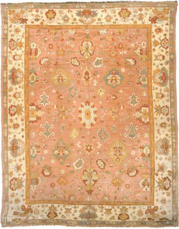 Oushak carpet, Turkey, circa 1880, 17'6" x 13'10", ref 04006