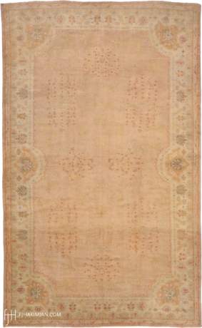 Oushak carpet, Turkey, circa 1900, 16'0" x 9'8", ref 04119