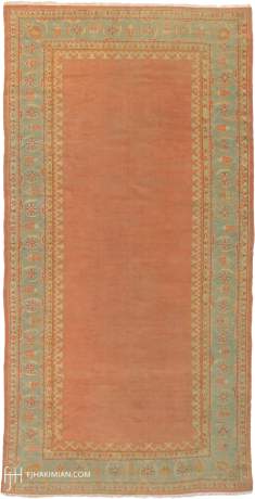 Oushak carpet, Turkey, circa 1890, 16'6" x 8'3", ref 04135