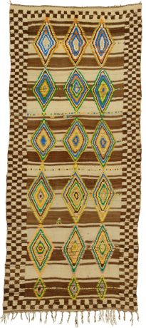 Glaoua, Berber carpet, Morocco, circa 1940, 11'1" x 4'10", ref 15156